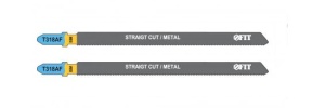 Пилка для лобзика по металлу FIT Bimetal Т318АF 132 х 106 арт.40972