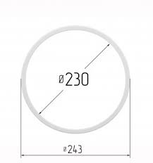 Протекторное кольцо для светильника диаметр 230мм