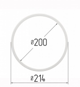Протекторное кольцо для светильника диаметр 200мм