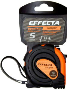 Рулетка EFFECTA simple 5м 19мм арт.570519