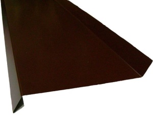 Отлив коричневый 520 мм (штрипс 570)